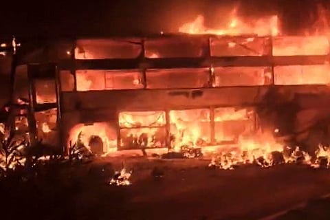 Andhra Pradesh Bus Accident