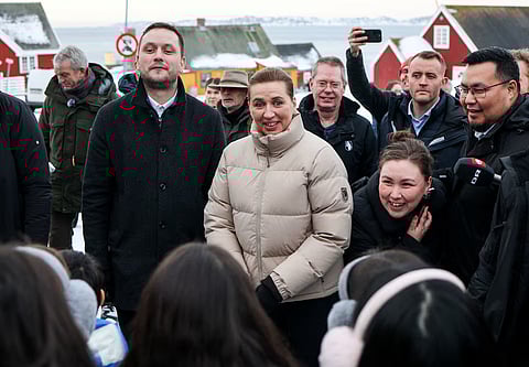 Denmark PM Greenland Visit