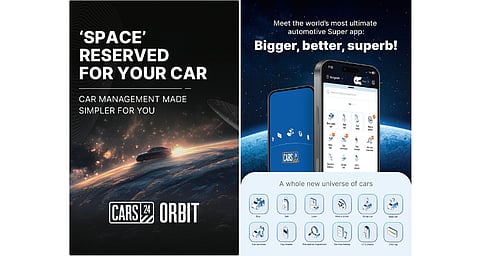 കാര്സ്24 സൂപ്പര് ആപ്പ് ആയി അപ്ഗ്രേഡ് ചെയ്തു; ഓര്ബിറ്റ് എന്ന പുതിയ ഫീച്ചറും അവതരിപ്പിക്കുന്നു