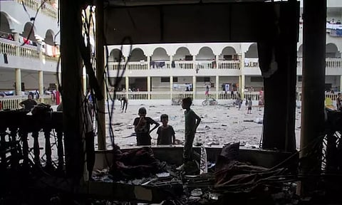 ഗസ്സയിൽ സ്കൂളിന് നേരെ ഇസ്രായേൽ ആക്രമണം; കൊല്ലപ്പെട്ടത് 22 പേർ