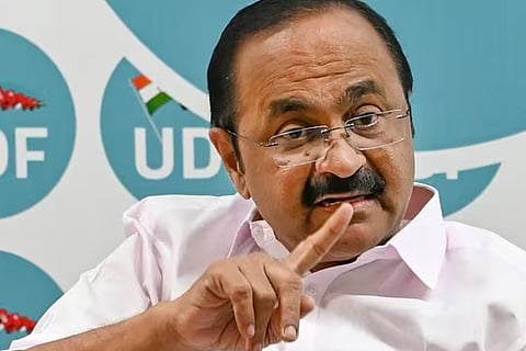 VD Satheesan against CM
