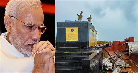 ശിവാജിയുടെ പ്രതിമ തകർന്ന സംഭവം; മാപ്പ് ചോദിച്ച് മോദി