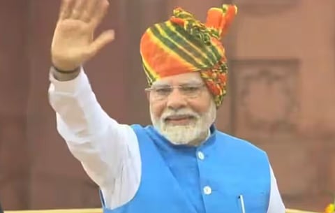 ഭരണനേട്ടങ്ങൾ എണ്ണിപ്പറഞ്ഞ് പ്രധാനമന്ത്രി നരേന്ദ്രമോദി : 2047ല് ‘വികസിത ഭാരതം” ലക്ഷ്യം കാണും | Prime Minister Narendra Modi’s Independence Day speech