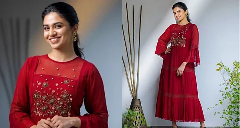 കാവ്യ മാധവന്റെ ലക്ഷ്യയുടെ മോഡലായി മീനാക്ഷി; ചിത്രത്തിന് ലൈക്കടിച്ച് മഞ്ജു വാര്യര് | Meenakshi as Kavya Madhavan’s Lakshya’s model