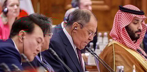 റഷ്യൻ വിദേശകാര്യ മന്ത്രി റിയാദിൽ സൗദി കിരീടാവകാശിയെ കണ്ടു