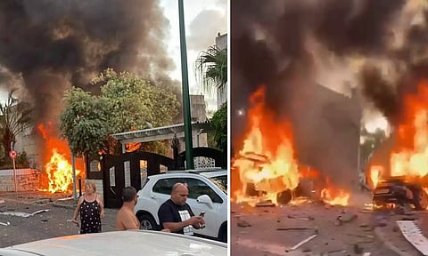 ഇസ്രായേലി വ്യോമതാവളത്തിൽ ആക്രമണവുമായി ഹിസ്ബുല്ല; ഇറാഖിൽനിന്നും ആക്രമണം