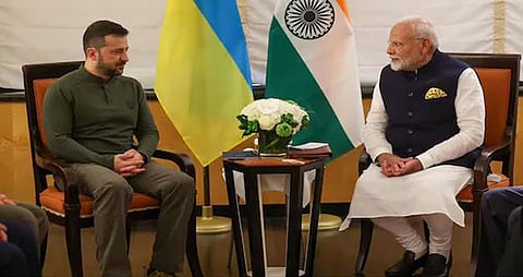 Zelenskyy after dialing PM Modi