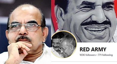 ‘പി.ശശി വർഗ വഞ്ചകൻ, പാർട്ടിയിൽ വെച്ചുപൊറുപ്പിക്കരുത്’; വിമർശനവുമായി റെഡ് ആർമി