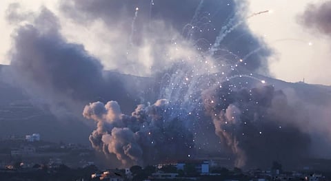 ഹിസ്ബുല്ല ശക്തികേന്ദ്രങ്ങളിലെ വ്യോമാക്രമണം; മരണം 492 ആയി | airstrikes on Hezbollah strongholds; The death toll is 492