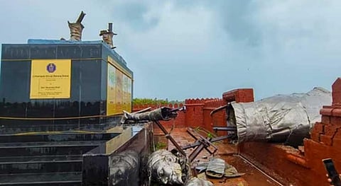 മഹാരാഷ്ട്രയില് ശിവാജി പ്രതിമ തകര്ന്ന സംഭവം; പ്രതിമയുടെ ശില്പി പിടിയിൽ