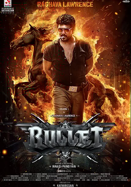ബുള്ളറ്റിൽ നിന്നുള്ള രാഘവ ലോറൻസിൻ്റെ പുതിയ പോസ്റ്റർ പുറത്ത്
