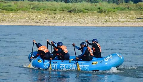 ഗംഗാനദിയിൽ ബി എസ്എഫ് വനിതകളുടെ ചരിത്ര സാഹസിക യാത്ര!: ഗംഗോത്രി മുതൽ ഗംഗാസാഗർ വരെ റാഫ്റ്റിംഗ്, ശുചീകരണം, സ്ത്രീശാക്തീകരണം എന്നിവയുടെ സന്ദേശം നൽകും | River Ganga