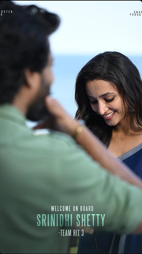 നാനിയുടെ ഹിറ്റ് 3യിൽ നായികയായി ശ്രീനിധി ഷെട്ടി