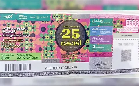 തിരുവോണം ബമ്പറിൽ സർക്കാരിന് ബമ്പർ; ഇതുവരെ കിട്ടിയത് 274 കോടി രൂപ