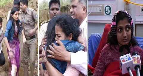 15 മണിക്കൂർ നീണ്ട പരിശ്രമം; സെൽഫിയെടുക്കുന്നതിനിടെ പാറക്കെട്ടുകൾക്കിടയിൽ വീണ 19കാരിയെ അഗ്നിശമനസേന രക്ഷപ്പെടുത്തി | 19-year-old girl falls between rocks