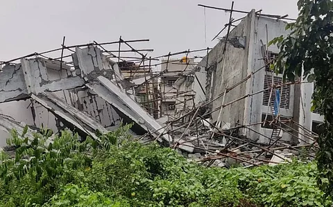 ബെംഗളൂരുവില് ബഹുനില കെട്ടിടം തകര്ന്നുവീണ് അപകടം.; ഒരാൾ മരിച്ചു