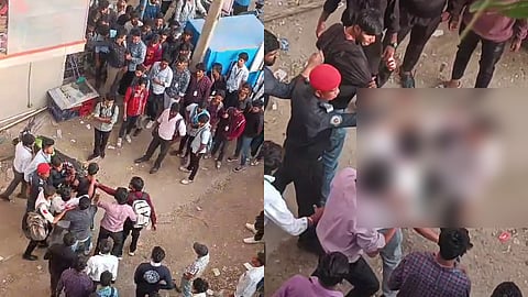 പാർക്കിങ്ങിനെ ചൊല്ലി തർക്കം; ഹെൽമറ്റ് കൊണ്ട് പരസ്പരം ആക്രമിച്ച് വിദ്യാർഥികൾ; രണ്ടു പേർക്ക് ഗുരുതര പരിക്ക്