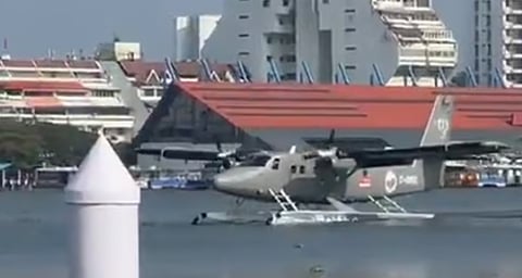 ‘സീ പ്ലെയിൻ ഞങ്ങൾ കൊണ്ടുവന്നതാണ്, ഇത്രയും വൈകിച്ചതിന് പിണറായി ക്ഷമ ചോദിക്കണം’: കോൺഗ്രസ് | K Sudhakaran and K muraleedharan on seaplane