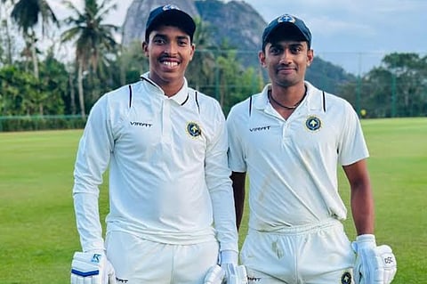 സി.കെ നായിഡുവില് വരുണ് നയനാര്ക്ക് സെഞ്ച്വറി; തമിഴ്നാടിനെതിരെ കേരളത്തിന് 199 റണ്സ് | CK Nayudu Trophy