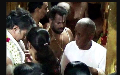 പ്രചരിക്കുന്ന അഭ്യൂഹങ്ങൾ ഒന്നും സംഭവിച്ചിട്ടില്ല: ക്ഷേത്രത്തിലെ സംഭവത്തിൽ പ്രതികരിച്ച് ഇളയരാജ
