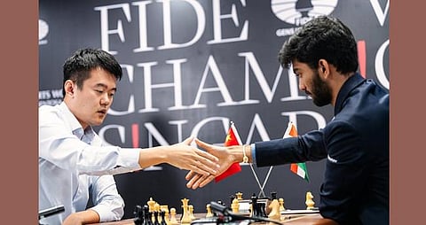 ലോക ചെസ് ചാന്പ്യൻഷിപ്പിലെ 13-ാം റൗണ്ട് മത്സരം സമനിലയില് |  World Chess Championship