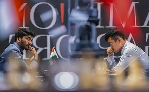 ലോക ചെസ് ചാമ്പ്യൻഷിപ്പ്: 12-ാം റൗണ്ടിൽ ഗുകേഷിന് പരാജയം