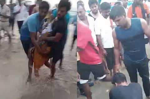 വിനോദയാത്രക്കെത്തിയ സ്കൂൾ വിദ്യാർത്ഥിനികൾ കടലിൽ കുളിക്കാനിറങ്ങി ; 4 പേർ മുങ്ങിമരിച്ചു; മൂന്നു പേരുടെ നില ഗുരുതരം |  Drowning death