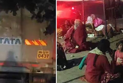 നടപ്പാതയിൽ ഉറങ്ങിക്കിടന്നവർക്ക് നേരെ ട്രക്ക് പാഞ്ഞുകയറി; രണ്ട് കുട്ടികളടക്കം 3 പേർക്ക് ദാരുണാന്ത്യം | Truck accident