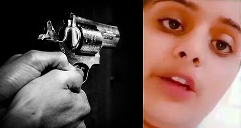 ‘ഞാൻ മരണപ്പെട്ടാൽ ഉത്തരവാദി എൻ്റെ അച്ഛനും കുടുംബവും’; വിവാഹത്തെ എതിർത്ത മകളെ പോലീസിന് മുന്നിൽ വച്ച് വെടിവച്ച് കൊലപ്പെടുത്തി പിതാവ് | Father kills daughter