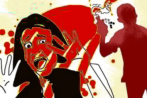 Acid attack