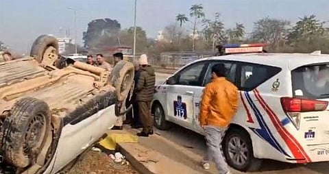 മനു ഭാക്കറിന്റെ കുടുംബം സഞ്ചരിച്ച വാഹനം അപകടത്തില്പ്പെട്ടു; രണ്ട് പേർ മരിച്ചു  | Accident death