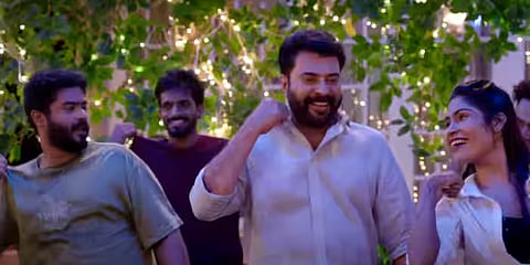 ദര്ബുക ശിവയുടെ സംഗീതം, സ്റ്റെപ്പ് ഇട്ട് മമ്മൂട്ടി; ‘ഡൊമിനിക്കി’ലെ ആദ്യ ഗാനം പുറത്തിറങ്ങി