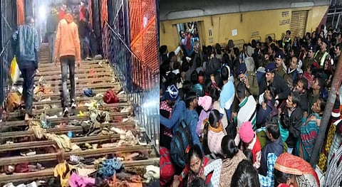 ന്യൂഡല്ഹി റെയില്വേ സ്റ്റേഷനില് തിക്കും തിരക്കും: 18 മരണം ആയി, മരിച്ചവരില് കുട്ടികളും; നിരവധി പേരുടെ നില ഗുരുതരം | Kumbh rush triggers stampede at Delhi station
