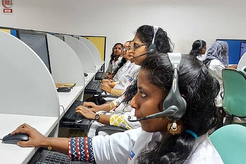 108 ambulance control room