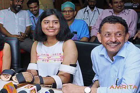 Asia’s first ever upper-arm transplant in Kochi: Pune teen gets new hand from Kerala man