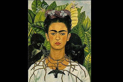 Here’s looking at Frida Kahlo’s Self-portrait with monkeys