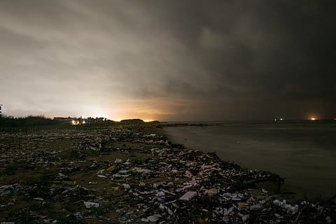 This is how bad Chennai's beaches look after the rains