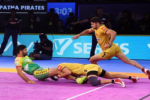 PKL: Telugu Titans end home-leg on winning note