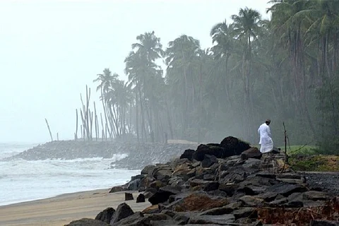 Artificial walls bind Kerala's coasts, but do they keep the sea out?