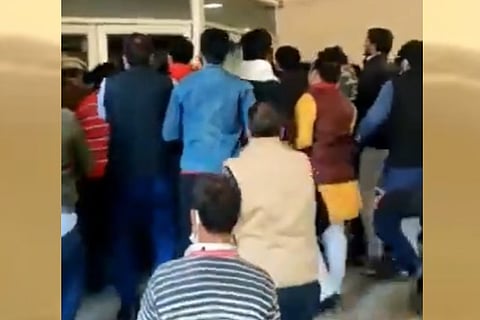 A screenshot from the video