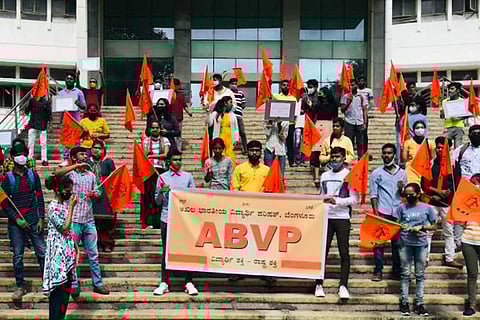 ABVP education bandh in Telangana