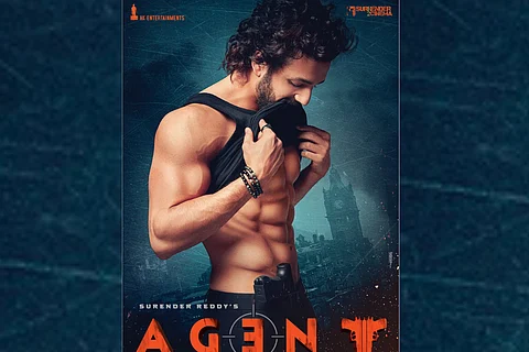 Akhil Akkineni from Agent poster