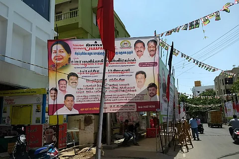 The AIADMK magic show: When banners made a bus stop vanish in broad daylight