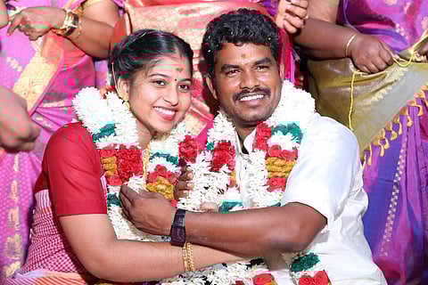 AIADMK MLA Prabhu weds Soundarya