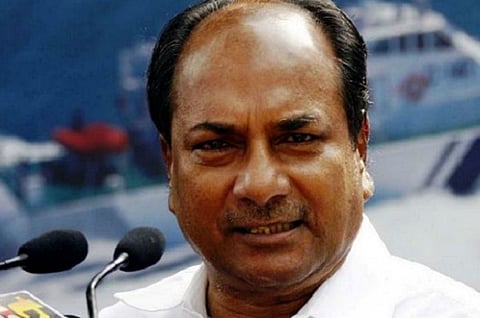 Antony blames Vajpayee govt for AgustaWestland deal