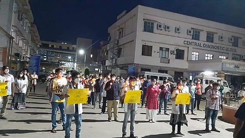 Andhra Pradesh Junior Doctors boycott services