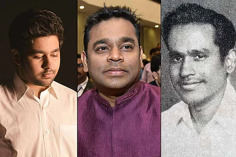 AR Ameen, AR Rahman and RK Shekhar