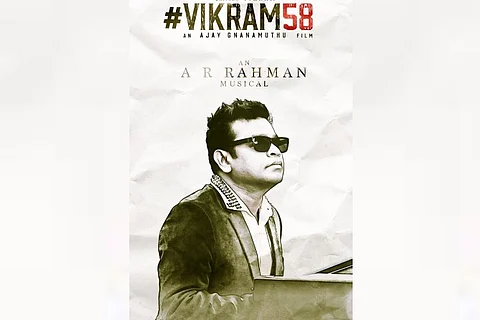 AR Rahman to compose music for Vikram's next with Ajay Gnanamuthu