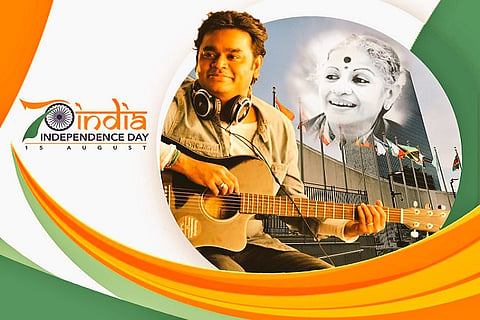 As India and the UN turn 70, Rahman tribute to MS Subbulakshmi and the nation’s visionary ideals