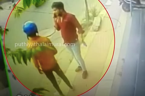 CCTV screenshot of accused in ATM thefts